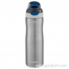 Contigo AUTOSPOUT Chug Chill Water Bottle, 20 oz., Stainless Steel/Scuba Lid 567425258